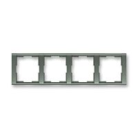 ABB TIME Rámeček 3901F-A00140 34 čtyřnásobný, vodorovný, antracitová