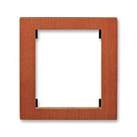 ABB TIME Rámeček 3901F-A50110 52J jednonásobný, třešeň