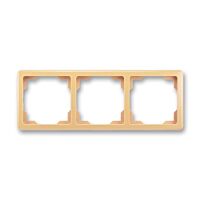 ABB SWING Rámeček 3901G-A00030 D1 trojnásobný, pro vodorovnou i svislou montáž, béžová