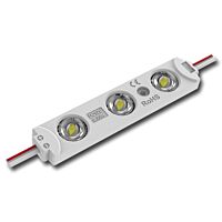 MCLED Modul LED 3x SMD2835, 0,72W, 12V, 60mA, 6550K, úhel 160°, IP65