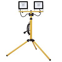 EMOS Svítidlo LED HOBBY SLIM 2x30W 2×2400lm 4000K reflektor+stojan trojnožka IP65