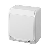 FAMATEL Zásuvka GALATEA 5324-02 SCHUKO bílá