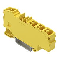 WAGO Svorka 2006-8036 Distribuční S ovládacími otvory 1× 6 mm² / 6× 1,5 mm², žlutá