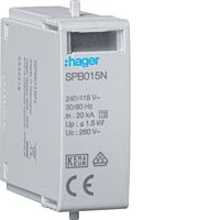 Výměnný modul N-PE pro SPB, 20 kA