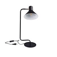 KANLUX Lampa stolní NEDIA E14 B 10W 220-240V E14 50Hz IP20 černá