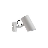 KANLUX Svítidlo AGZAR EL-10 W 5W 220V E14 přisazené jednobodový spot bílá ocel