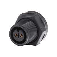 Panelová zásuvka bez převlečné matice M1