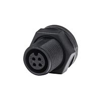 Panelová zásuvka bez převlečné matice M1