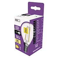 EMOS Žárovka LED 1,8W-25 E14 250lm 2700K 320° FILAMENT Mini Globe