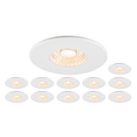 SLV Sada svítidel LED 12x8W 2700 - 6000K bílá downlight pevné 38° IP65