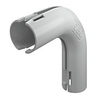 OBO BETTERMANN Quick Pipe oblouk 90°, M20, světle šedá, Polypropylen typ 3000 BMS M20 LGR