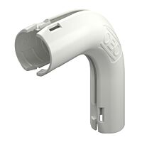 OBO BETTERMANN Quick Pipe oblouk 90°, M16, černá, Polypropylen typ 3000 BMS M16 RW