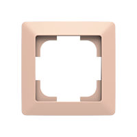 ABB ZONI Rámeček 3901T-A00010 142 jednonásobný, pudrová / bílá