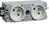 Dvojzásuvka TEHALIT GE20109016 bílá