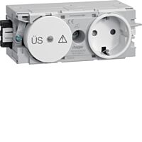 Jednonásobná zásuvka SCHUKO se svodičem