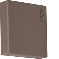 Koncovka kanálu LF 25x25 mm, hnědá