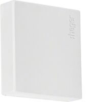 Koncovka kanálu LF 25x25 mm, dopravní bí