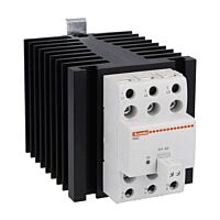 SSR relé 2P 60A s chladičem