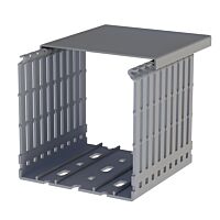 Rozváděčový žlab EWD 100x100 šedý