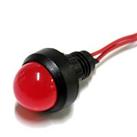 Kontrolka LED 20 červená 230V