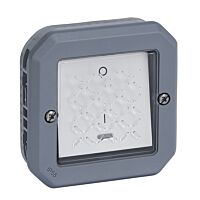 Spínač PLEXO 069528L 2P SP.SIG.16AX šedá