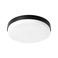 PROLUMIA Svítidlo LED Prodisc III, přisazené, Ø335xH63mm, 24,5W, 750/2150lm 3000/4000K IP44, senzor+nouzové osvětlení, černá