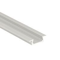 Vestavný hliníkový profil VR2, 22x7 mm,