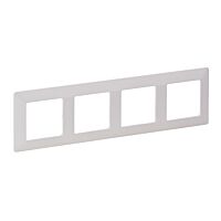 LEGRAND Rámeček VALENA LIFE 754004 čtyřnásobný bílá
