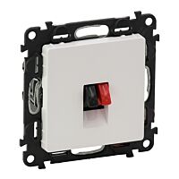 Zásuvka VALENA LIFE 753172 repro bílá