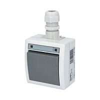 FAMATEL Spínač ATLAS střídavý č.6 s vývodkou M20 IP65 šedá