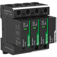 SALTEK Svodič III DA-275 V/3+1 indukovaného přepětí při úderu blesku a spínacího přepětí, kombinovaný