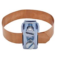 Svorka ZS 16 VK s měďenou uzemň.páskou