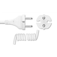 TEKABEN Flexo 10m PVC kulatá 2x0,75 vidlice rovná černá