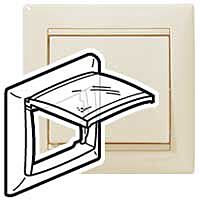 Rámeček VALENA 774350 béžový IP44