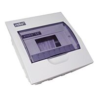 SEZ Skříň STI607-8, 8TE, pod omítku, průhledná dvířka, IP30