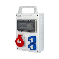 FAMATEL Skříň EB165-EB201000.1 /8M zásuvková přenosná