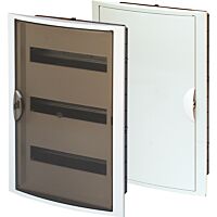 OEZ Skříň RZG-Z-3T42, 42TE, pod omítku,průhledné dveře IP40