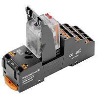 WEIDMULLER Relé DRMKITP230VAC 4CO LD/PB 5A, červená LED