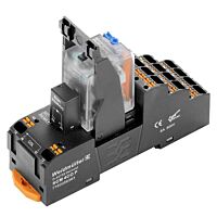 WEIDMÜLLER Relé DRMKITP 24V DC 250V AC 4CO LD/PB 5A zelená LED