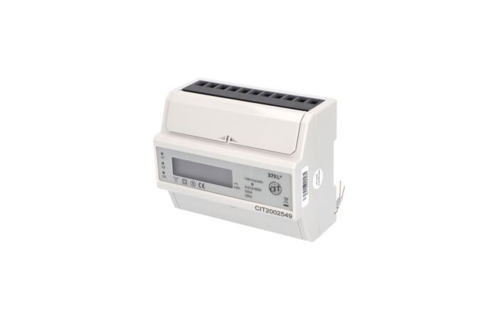ELEMAN Elektroměr EDIN 37XL, X/5A 3-fázový, 7 modulů LCD
