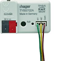 Binární vstup 2násobný, KNX Secure, mont