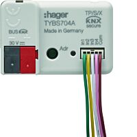Binární vstup 4-násobný, KNX Secure, pod