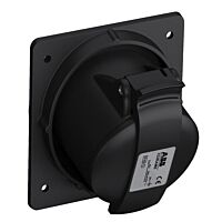 ABB Zásuvka vestavná šikmá, min. velikost příruby 32A - 4p, IP44 2CMA100547R1000