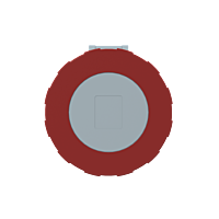 ABB Zásuvka vestavná přímá, 4p., 63 A, IP67, 6 h 2CMA167384R1000