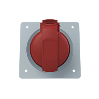 ABB Zásuvka vestavná šikmá, 4p., 32 A, IP44, 6 h 2CMA193274R1000