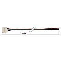 MCLED Konektor ML-112.004.21.4 připojovací LED pásků šíře 10mm, 3 piny, délka 2m, 20AWG