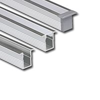 MCLED Profil hliníkový VN, 13x12mm, vestavný, včetně matného difuzoru, 1m