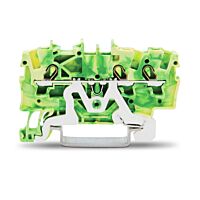 WAGO Svorka 2001-1307 3vodičová svorka pro ochranný vodič 1 mm², zelenožlutá