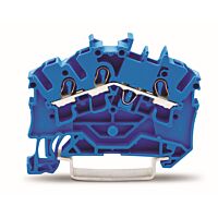 WAGO Svorka 2002-6304, 3vodičová průchozí 2,5 mm², šedá