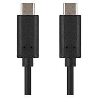 Kabel USB 2.0 C/M-C/M 2M černý
